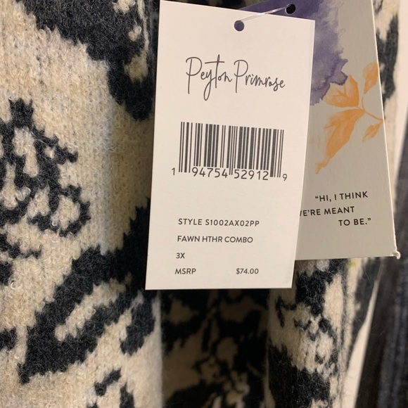 NWT Peyton Primrose Sweater - Picture 6 of 6